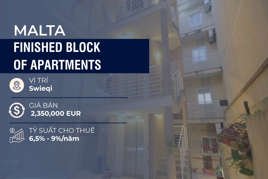 SWIEQI, FINISHED BLOCK OF APARTMENTS